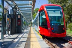 Tramway in Puerto Madero, Buenos Aires